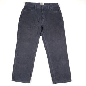 St. John's Bay Dark Navy Corduroy Pants Jeans Size 34x30 B33